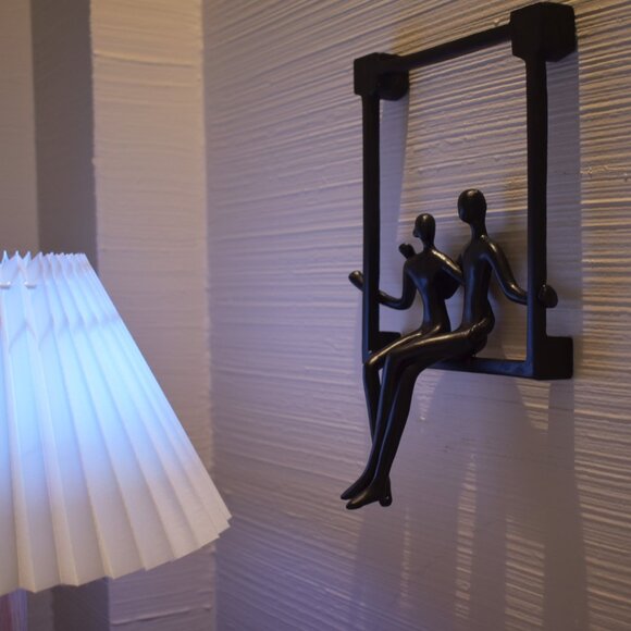 Adam & Friends Home Decor Swinging Couple Sculpture | 3-Piece - Picture 6 of 7